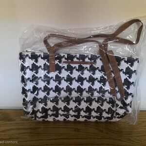 Thirty-One City Scene Houndstooth Shoulder Bag